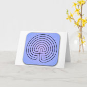 Carte Labyrinthe Classique (Fleur jaune)