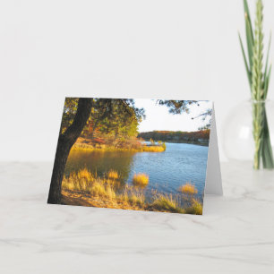 Carte Lac à l'automne