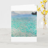 Carte Lac Atter, Gustav Klimt (Fleur jaune)