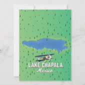 Carte lac Chapala Mexique (Dos)
