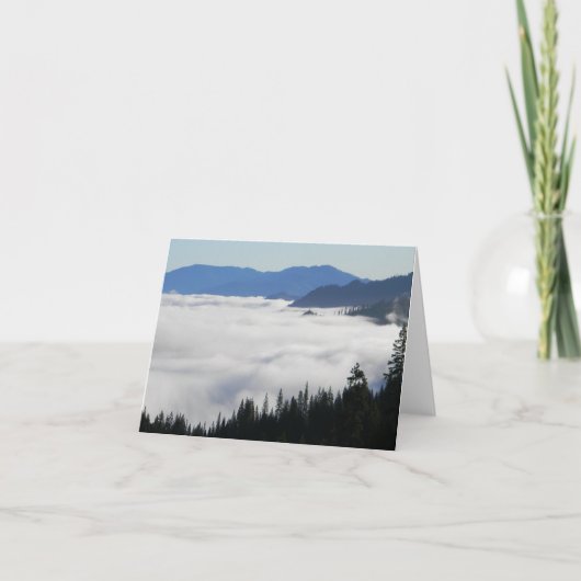Carte Lac de brouillard.... (Devant)