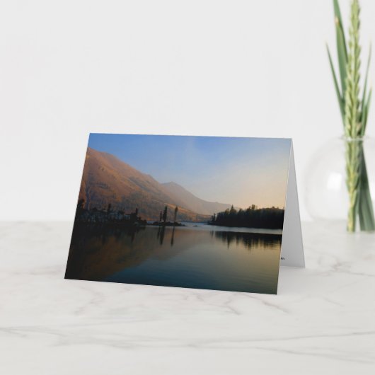 Carte LAC DE GLACE : Octobre Matin (Devant)