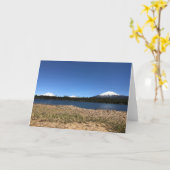 Carte Lac de Lava, Oregon (Fleur jaune)
