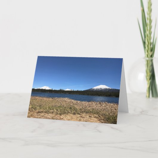 Carte Lac de Lava, Oregon (Devant)