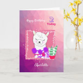 Carte Lac de Llama (Fleur jaune)