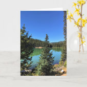 Carte Lac Devil, Oregon (Fleur jaune)