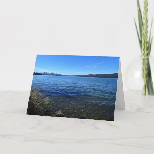 Carte Lac Diamond, Oregon (Devant)