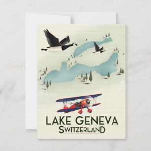 Carte lac geneva suisse Avis de voyage