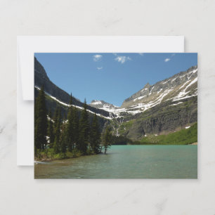 Carte Lac Grinnell au Glacier National Park
