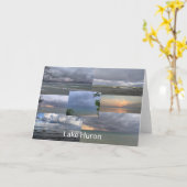 Carte Lac Huron (Fleur jaune)
