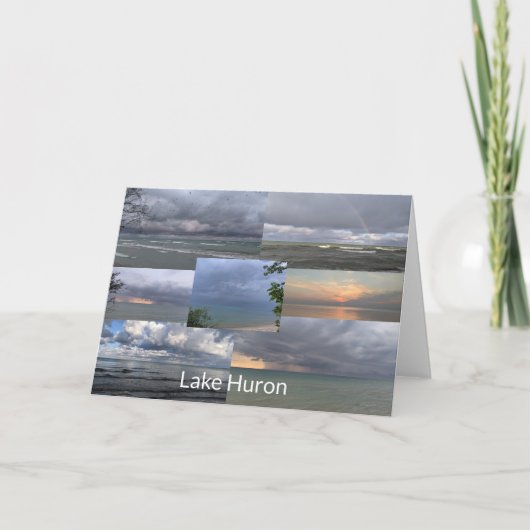 Carte Lac Huron (Devant)