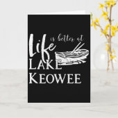 Carte Lac Keowee  (Fleur jaune)