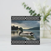 Carte Lac Mallard Duck (Debout devant)