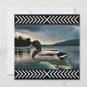 Carte Lac Mallard Duck (Devant)