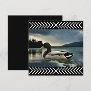 Carte Lac Mallard Duck