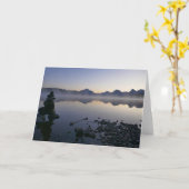 Carte Lac McDonald à Sunrise I (Fleur jaune)