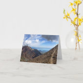 Carte Lac Mono du col Koip Peak - Sierra (Fleur jaune)