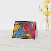 Carte Lac n Jardin à Sunrise (Fleur jaune)