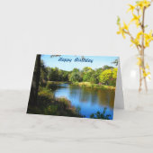 Carte Lac paisible (Fleur jaune)