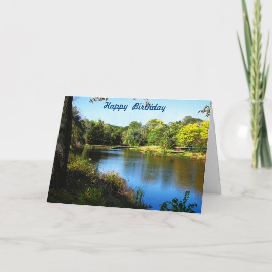 Carte Lac paisible (Devant)