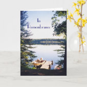 Carte Lac photo2, InRemembrance (Fleur jaune)