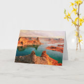 Carte Lac Powell Arizona (Fleur jaune)