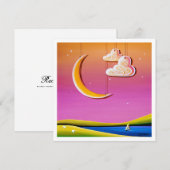 Carte Lac Rockabye - Mini impression (Devant / Derrière)