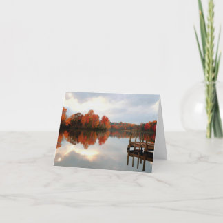 Carte Lac run de montagne