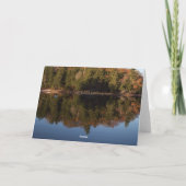 Carte Lac Sebago, Maine (Dos)