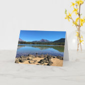 Carte Lac Sparks, OR (Fleur jaune)