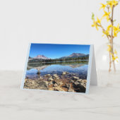 Carte Lac Sparks, Oregon (Fleur jaune)