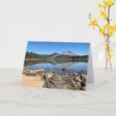 Carte Lac Sparks, Oregon (Fleur jaune)