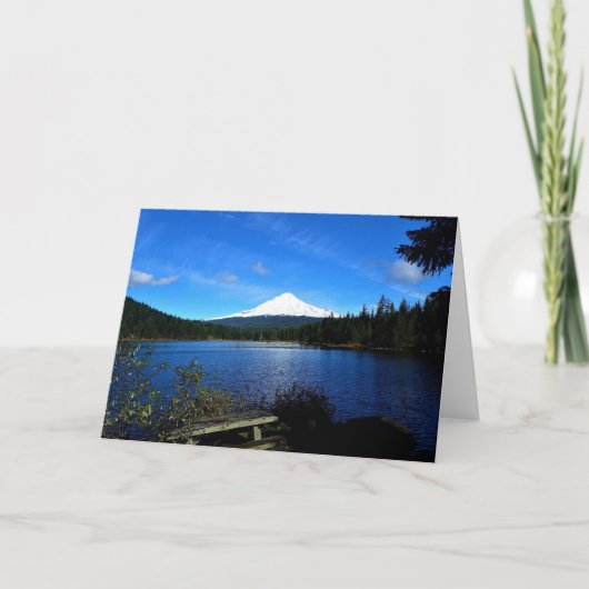 Carte Lac Trillium, OR (Devant)