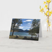 Carte Lac Wallowa (Fleur jaune)