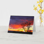 Carte Lac Winnebago Coucher De Soleil Penser À Vous (Fleur jaune)