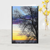 Carte Lac Winnebago Coucher De Soleil Penser À Vous (Fleur jaune)