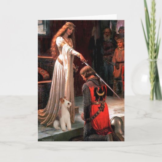 Carte L'Accolade - Le Terrier de Fer Fox #4 (Devant)