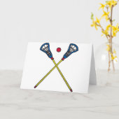 Carte Lacrosse (Fleur jaune)