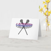 CARTE LACROSSE (Fleur jaune)