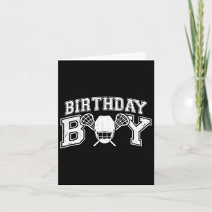 Carte Lacrosse Boys Anniversaire Décorations Fête Lacros