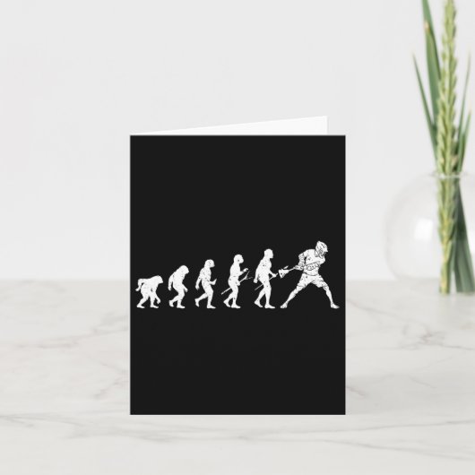 Carte Lacrosse Evolution - Lacrosse Player Evolution (Devant)