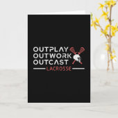Carte Lacrosse Lecteur Lx Outplay Outcast Cadeau (Fleur jaune)