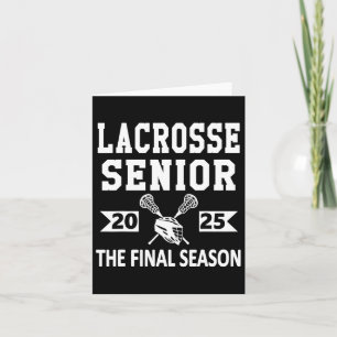 Carte Lacrosse Senior 2025 High School Senior Night Grad