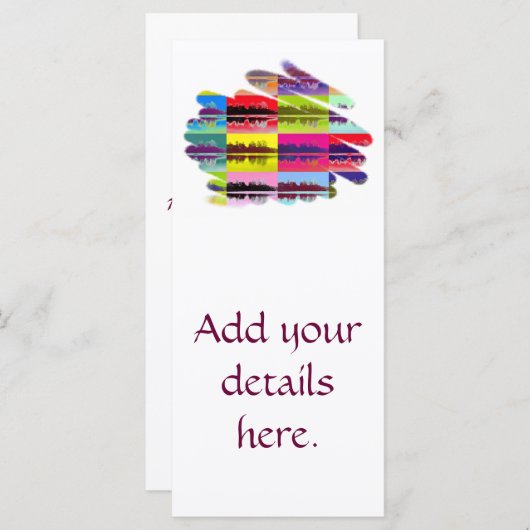 CARTE LACS (Devant / Derrière)