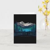 Carte Lacs Mammoth (Fleur jaune)