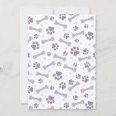 Carte L'adoption de chiens de balle, Jour de la Gotcha (Dos)