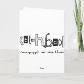 Carte l'adoption signifie l'amour (Dos)