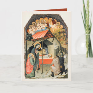 Carte L'adoration des bergers par Bartolo di Fredi