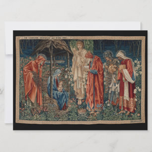 Carte L'Adoration des Mages (par Edward Burne-Jones)