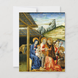 Carte L'Adoration des Mages par Giovanni di Paolo
